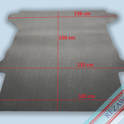 Laderaum Boden für Ford Transit Courier Schwarz