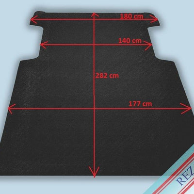 Laderaum Boden für Citroen Jumper / Peugeot Boxer I L2 Schwarz