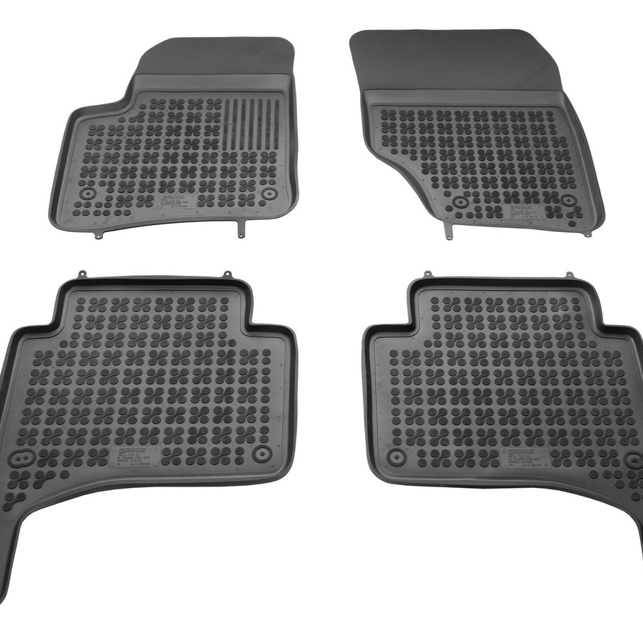 Gummi Fußmatten für Volkswagen Touareg / Porsche Cayenne Schwarz Gummi Fußmatten für Volkswagen Touareg / Porsche Cayenne Schwarz
