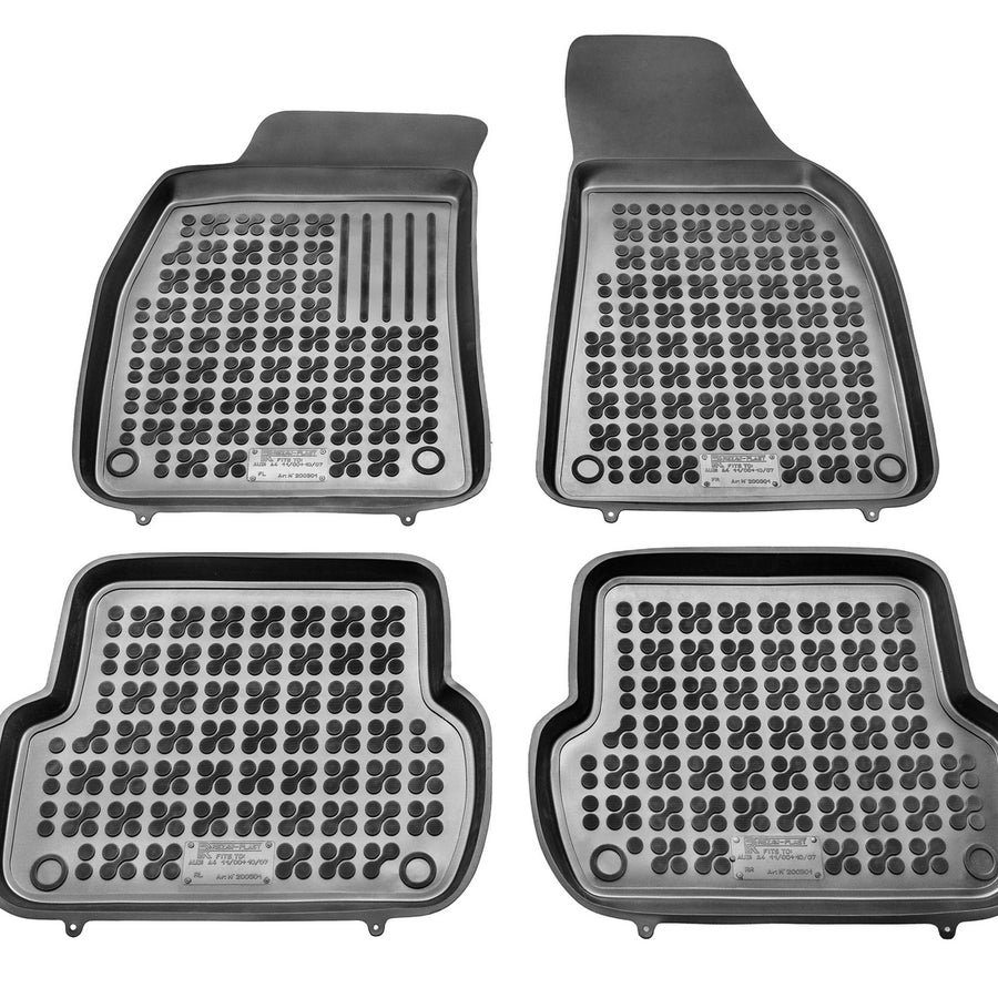 Gummi Fußmatten für Audi A4 B6 B7 Avant Schwarz Gummi Fußmatten für Audi A4 B6 B7 Avant Schwarz