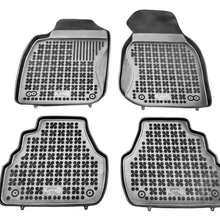 Gummi Fußmatten für Audi A6 C5 Schwarz Gummi Fußmatten für Audi A6 C5 Schwarz