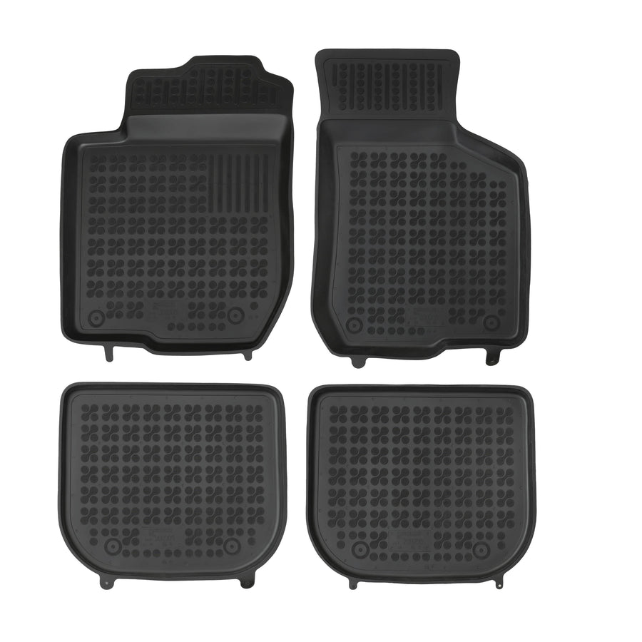 Gummi Fußmatten für Audi A3 I Schwarz Gummi Fußmatten für Audi A3 I Schwarz