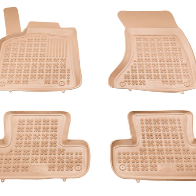 Gummi Fußmatten für Audi Q5 Beige