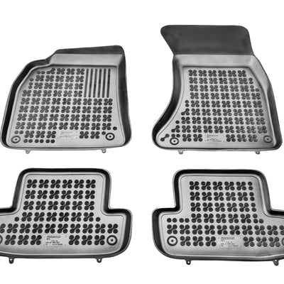 Gummi Fußmatten für Audi A5 Schwarz