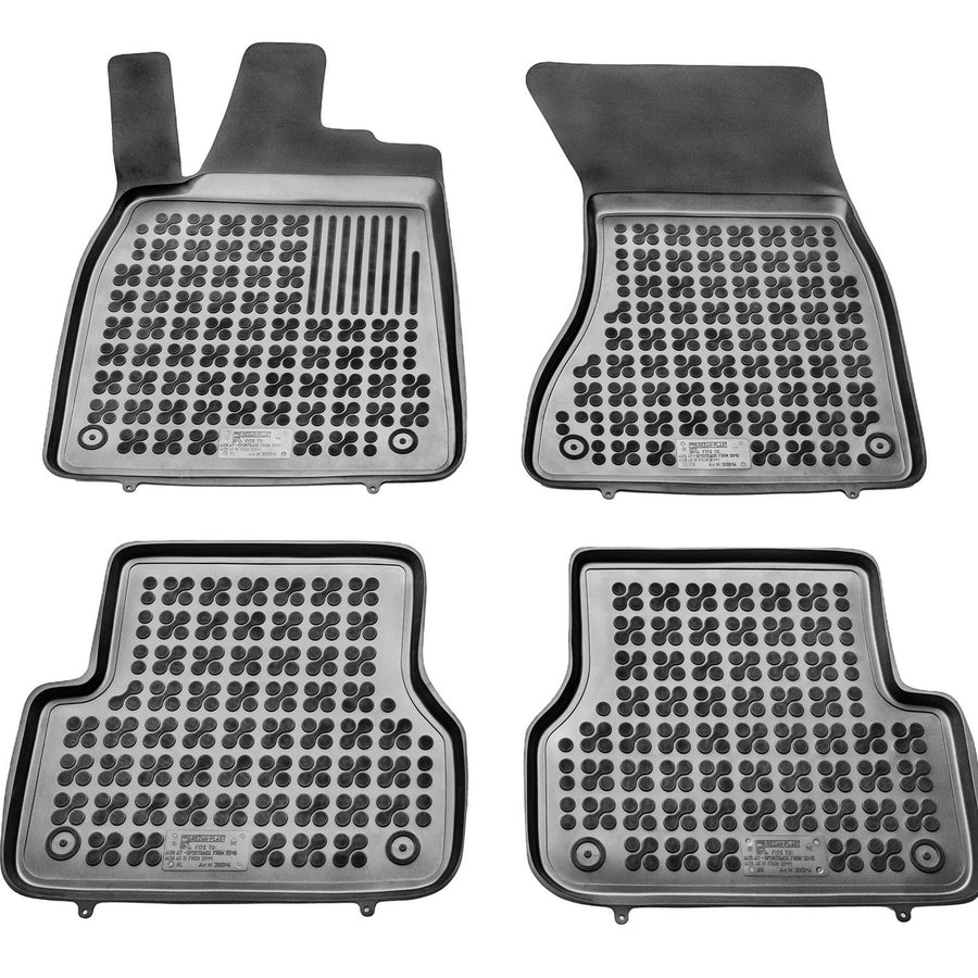 Gummi Fußmatten für Audi A6 C7 / A7 Schwarz Gummi Fußmatten für Audi A6 C7 / A7 Schwarz