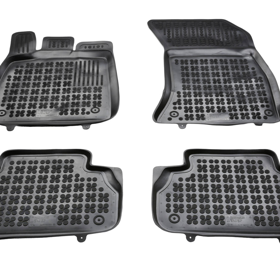 Gummi Fußmatten für Audi Q5 II Schwarz Gummi Fußmatten für Audi Q5 II Schwarz