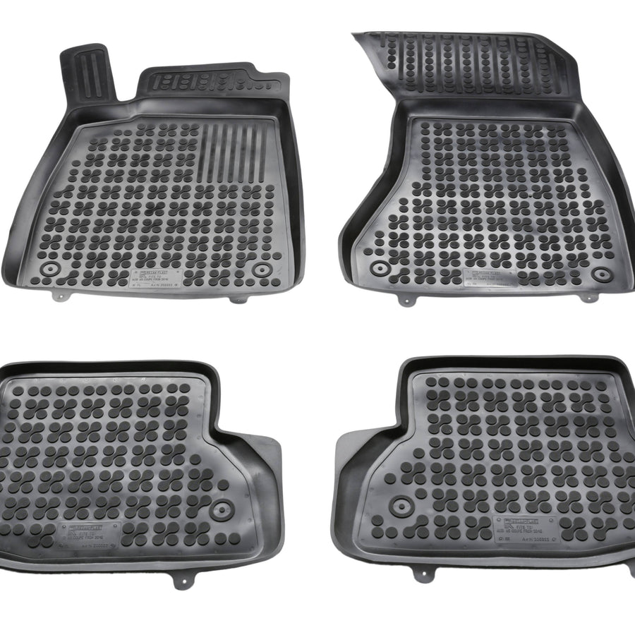 Gummi Fußmatten für Audi A5 Coupe Schwarz Gummi Fußmatten für Audi A5 Coupe Schwarz