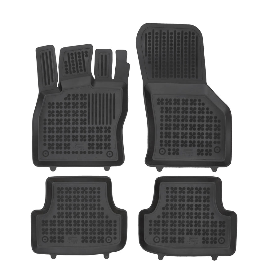 Gummi Fußmatten für Audi A3 IV 8Y Schwarz Gummi Fußmatten für Audi A3 IV 8Y Schwarz