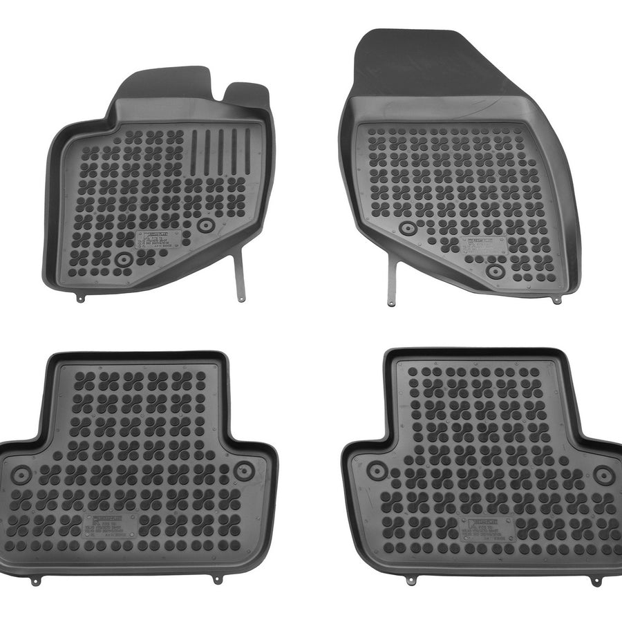 Gummi Fußmatten für Volvo S60 / V70 / XC70 Schwarz Gummi Fußmatten für Volvo S60 / V70 / XC70 Schwarz