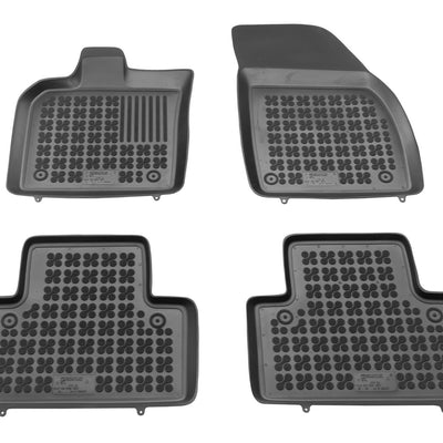 Gummi Fußmatten für Volvo C30 Schwarz