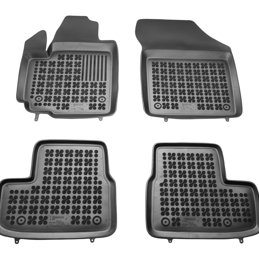 Gummi Fußmatten für Opel Agila B Schwarz Gummi Fußmatten für Opel Agila B Schwarz