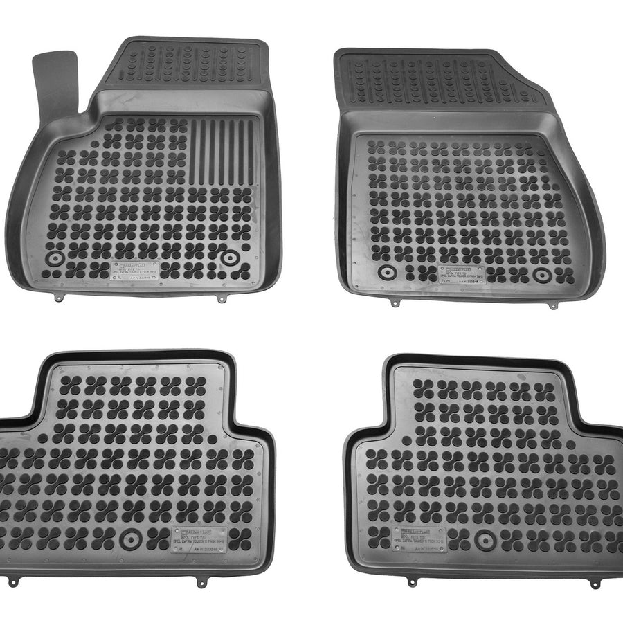 Gummi Fußmatten für Opel Zafira Tourer Schwarz Gummi Fußmatten für Opel Zafira Tourer Schwarz
