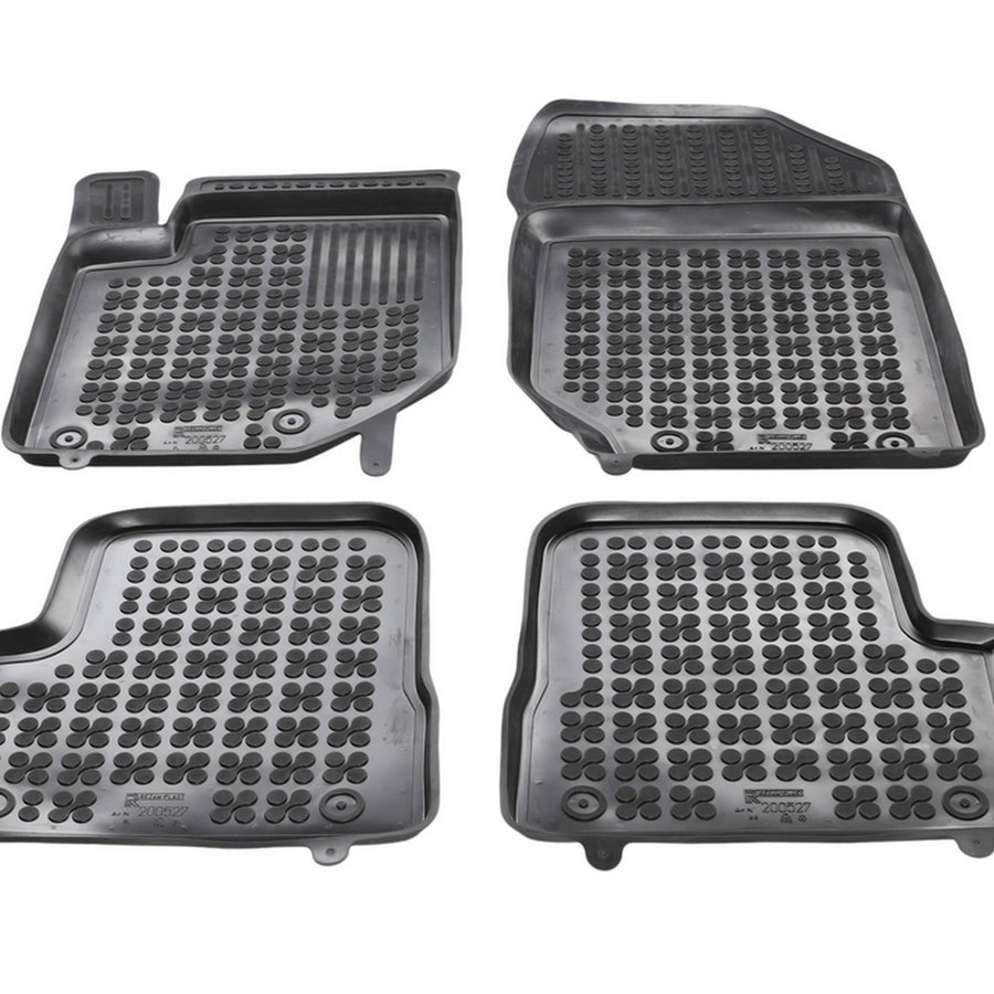 Gummi Fußmatten für Peugeot 208 II / Opel Corsa F Schwarz Gummi Fußmatten für Peugeot 208 II / Opel Corsa F Schwarz