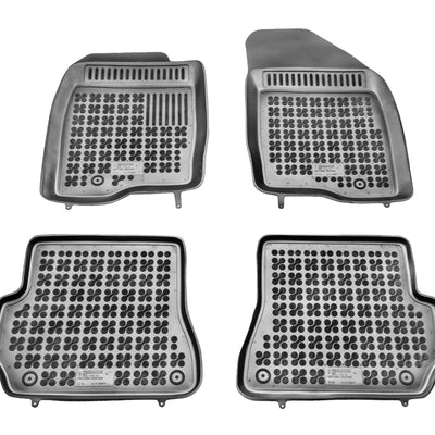 Gummi Fußmatten für Ford Fusion I Schwarz