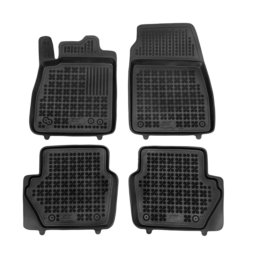 Gummi Fußmatten für Ford Fiesta VIII Ecosport Puma Schwarz Gummi Fußmatten für Ford Fiesta VIII Ecosport Puma Schwarz