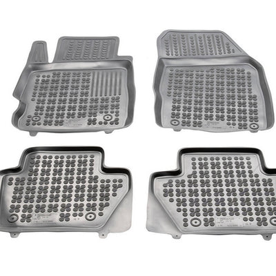 Gummi Fußmatten für Ford Ka III Ka+ Grau