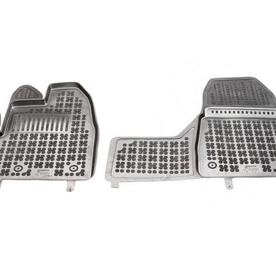 Gummi Fußmatten für Ford Tourneo Custom / Titanium Nur Erste Reihe