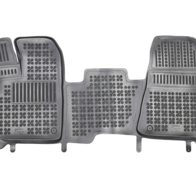 Gummi Fußmatten für Ford Transit (2012-) / Tourneo / Custom 2 Sitzer