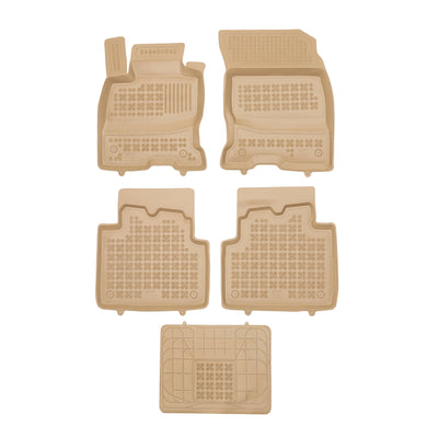 Gummi Fußmatten für Ford Kuga III Plug-In Hybrid / Beige