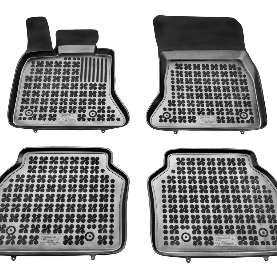 Gummi Fußmatten für BMW 5 F07 GT Schwarz Gummi Fußmatten für BMW 5 F07 GT Schwarz