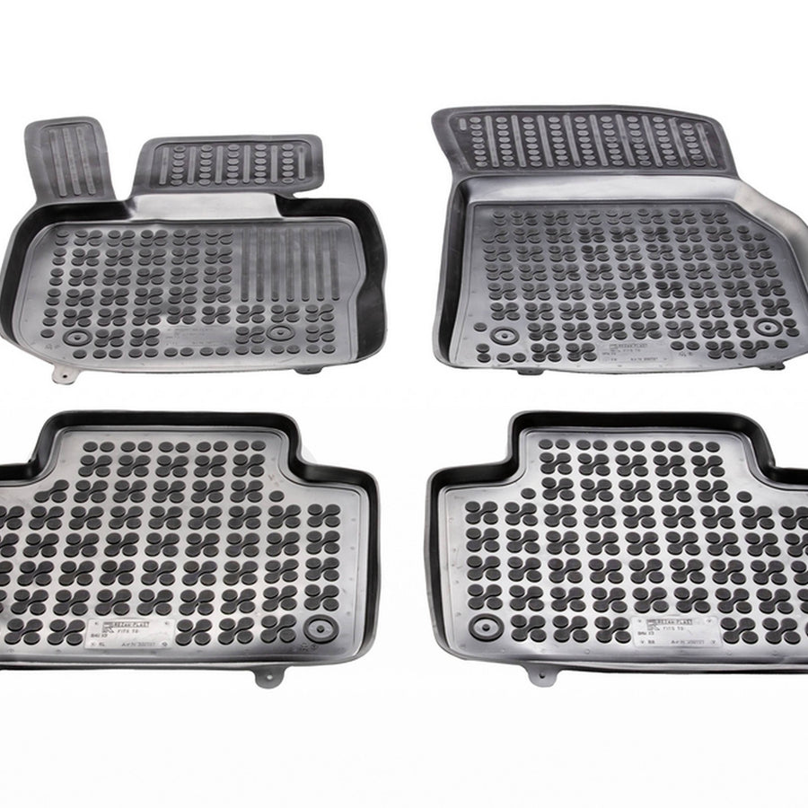 Gummi Fußmatten für BMW X3 G01 Schwarz Gummi Fußmatten für BMW X3 G01 Schwarz