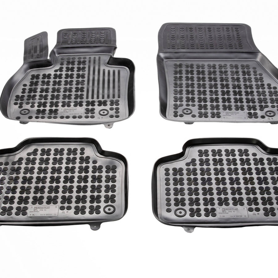 Gummi Fußmatten für Mini Countryman II Schwarz Gummi Fußmatten für Mini Countryman II Schwarz