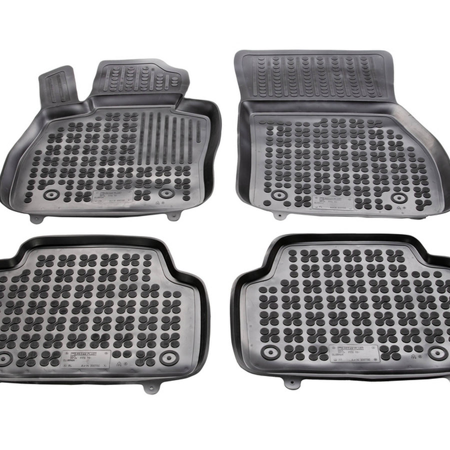 Gummi Fußmatten für Mini Clubman F54 Schwarz Gummi Fußmatten für Mini Clubman F54 Schwarz