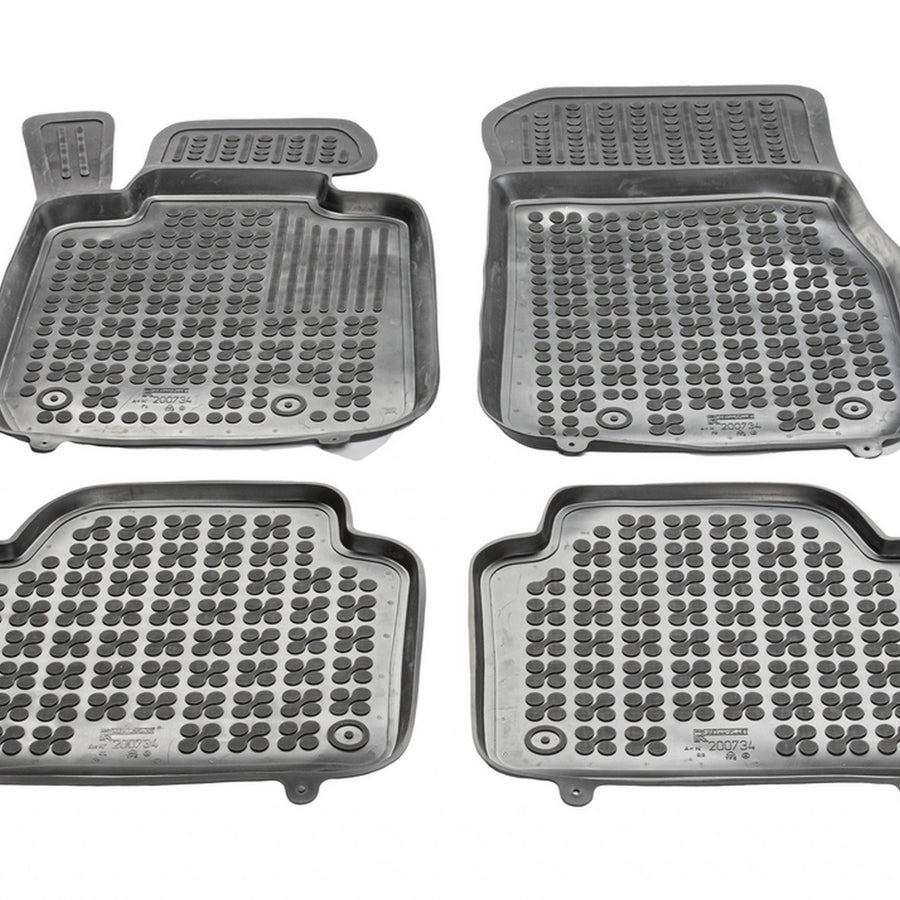 Gummi Fußmatten für BMW 4 F32 F36 Grand Coupe Schwarz Gummi Fußmatten für BMW 4 F32 F36 Grand Coupe Schwarz