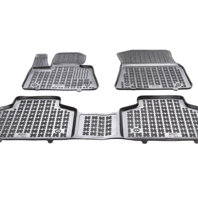 Gummi Fußmatten für BMW X6 G07 Schwarz