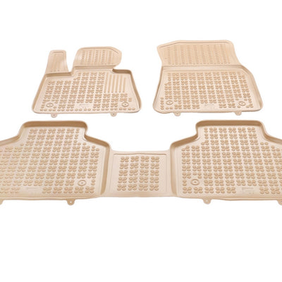 Gummi Fußmatten für BMW X6 G07 Beige