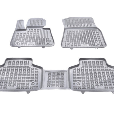 Gummi Fußmatten für BMW X6 G07 Grau