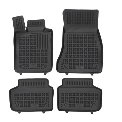 Gummi Fußmatten für BMW 7 G11 Schwarz