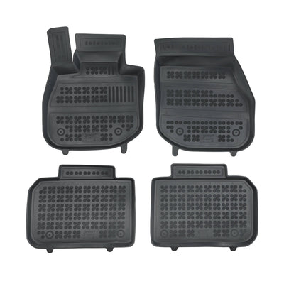 Gummi Fußmatten für BMW iX1 Schwarz