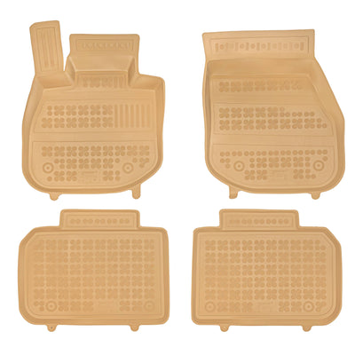 Gummi Fußmatten für BMW iX1 Beige