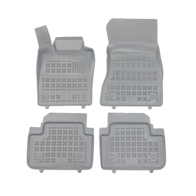 Gummi Fußmatten für BMW 5 / i5 G60 G61 Grau