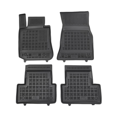 Gummi Fußmatten für BMW i4 G26 Gran Coupe Schwarz