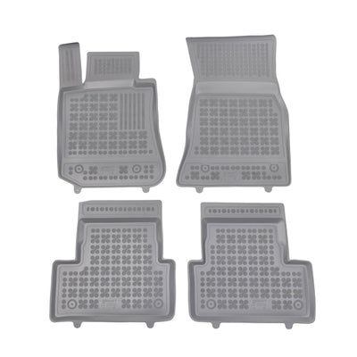 Gummi Fußmatten für BMW i4 G26 Gran Coupe Grau