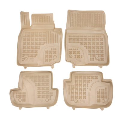Gummi Fußmatten für Mazda MX-30 Beige