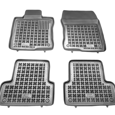 Gummi Fußmatten für Honda Accord VIII Schwarz