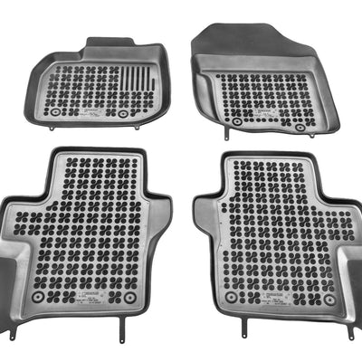 Gummi Fußmatten für Honda City V Schwarz