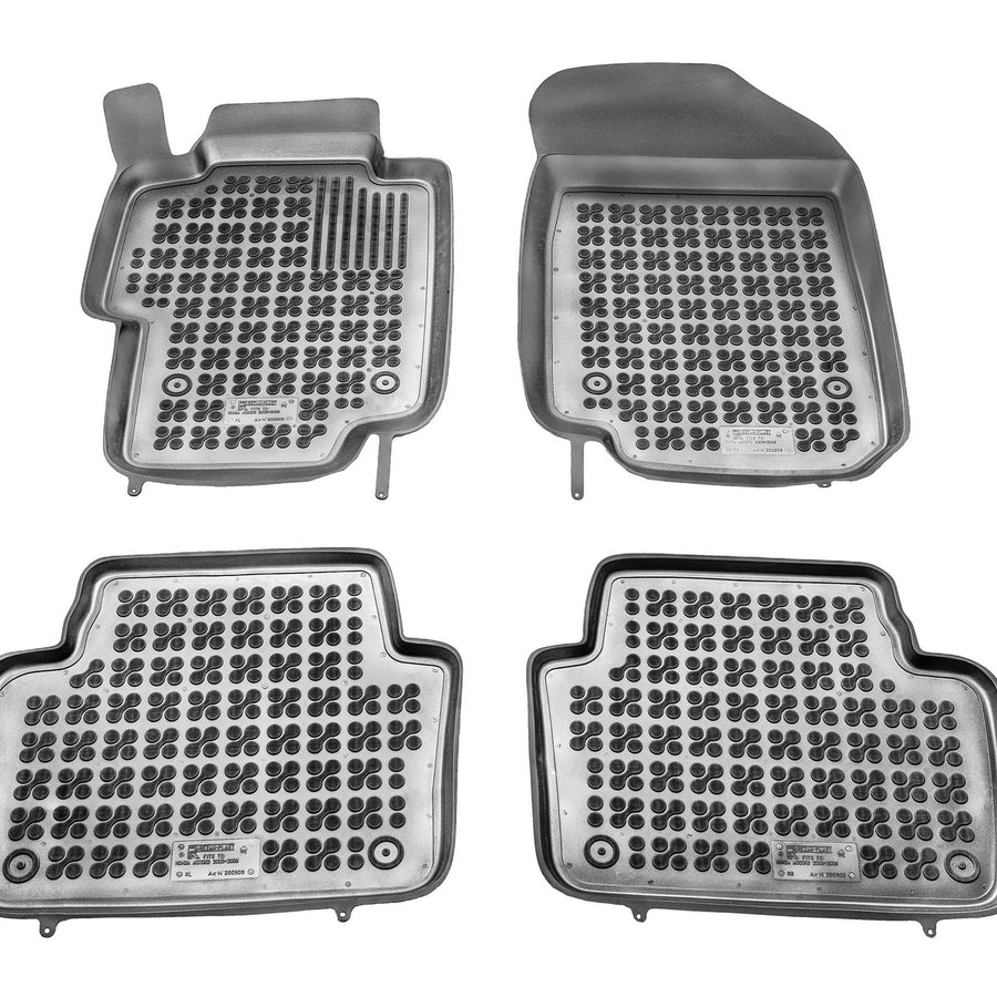 Gummi Fußmatten für Honda Accord VII Schwarz Gummi Fußmatten für Honda Accord VII Schwarz