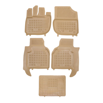Gummi Fußmatten für Honda HRV III Beige