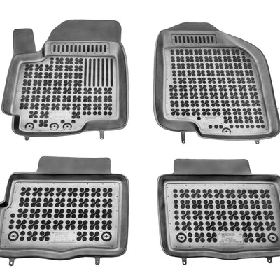 Gummi Fußmatten für Kia Soul Schwarz