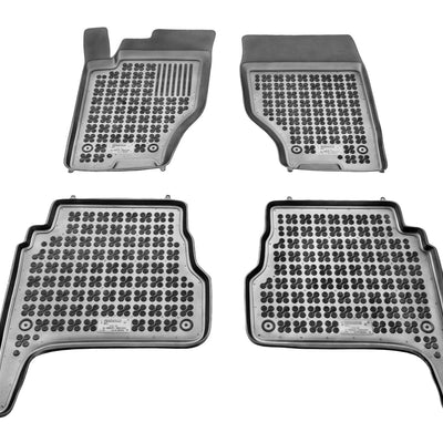 Gummi Fußmatten für Kia Sorento I Schwarz