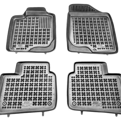 Gummi Fußmatten für Kia Optima III Schwarz