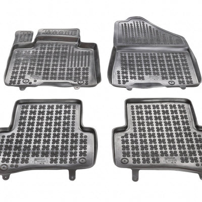 Gummi Fußmatten für Kia Sportage IV Facelift Schwarz