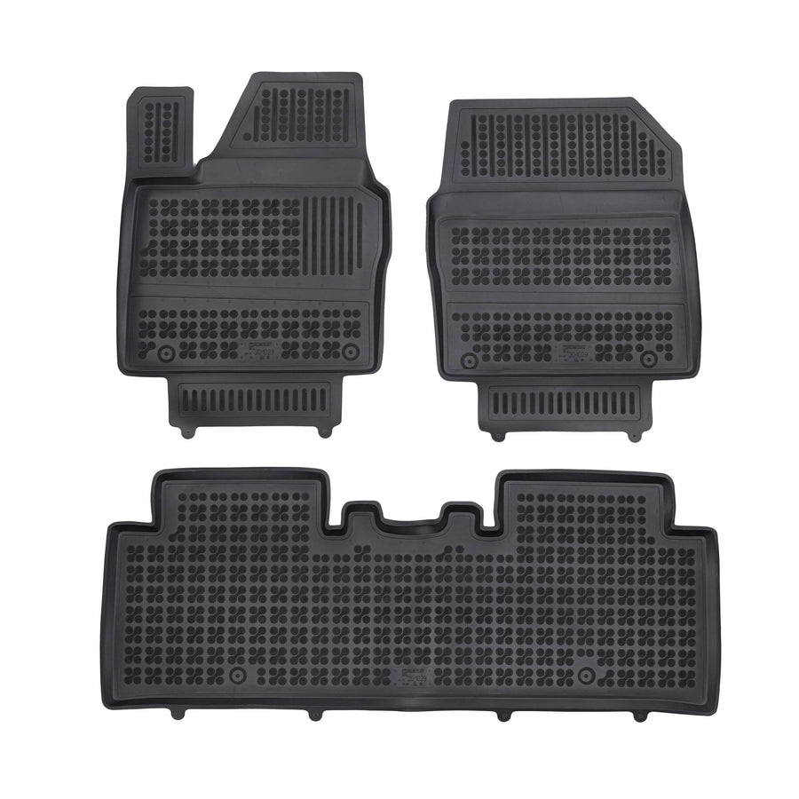 Gummi Fußmatten für Kia EV6 Schwarz Gummi Fußmatten für Kia EV6 Schwarz