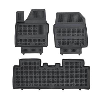 Gummi Fußmatten für Kia EV6 Schwarz
