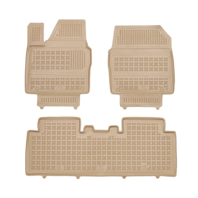Gummi Fußmatten für Kia EV6 Beige