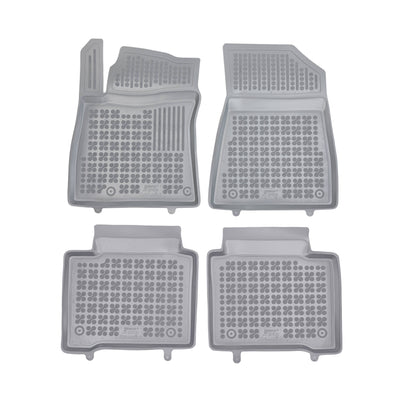 Gummi Fußmatten für Kia Niro / E-Niro II Grau / Hybrid
